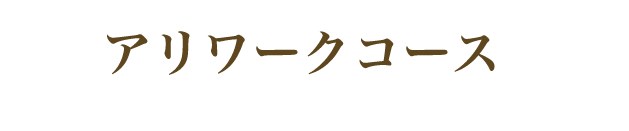 アリワークコース